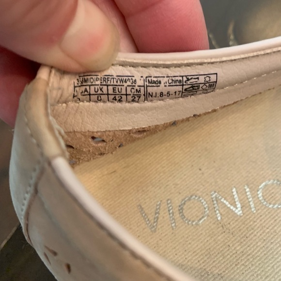 Vionic women’s Splendid Midiperf Leather Slip On casual Shoes 10 - Picture 10 of 12